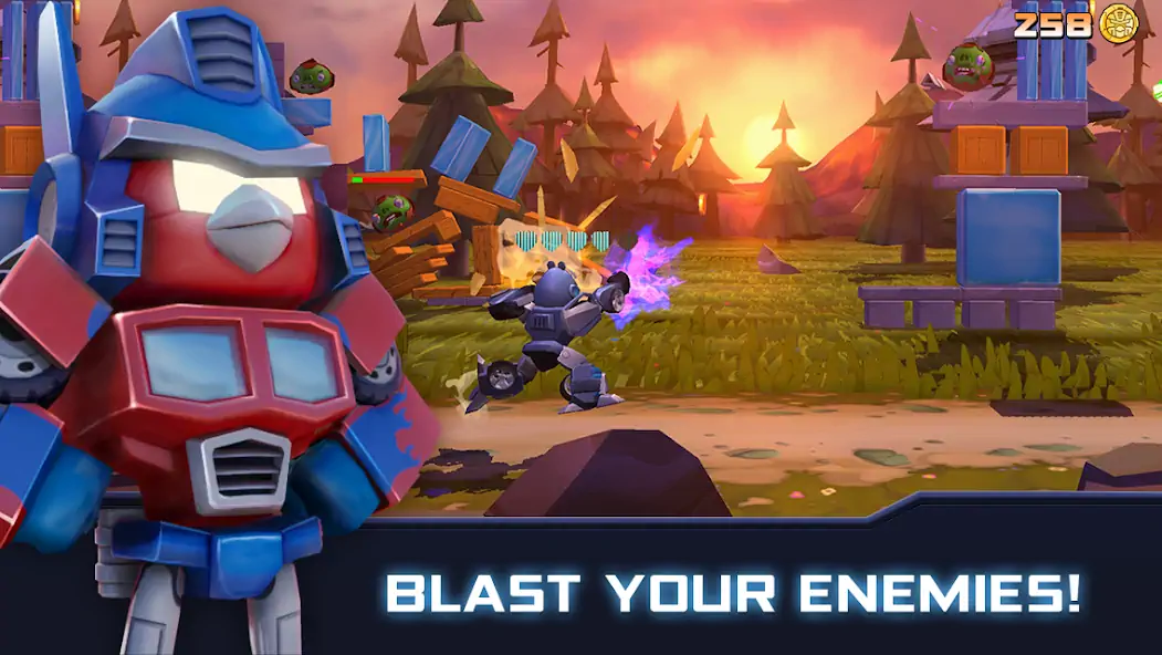 Download Angry Birds Transformers [MOD, Unlimited money/coins] + Hack [MOD, Menu] for Android