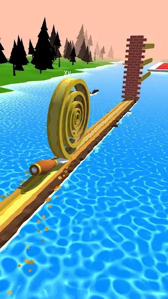 Download Spiral Roll [MOD, Unlimited money] + Hack [MOD, Menu] for Android