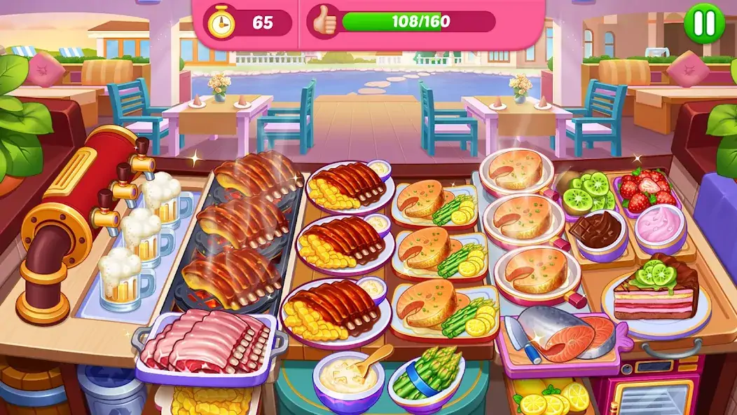 Download Crazy Cooking Diner: Chef Game [MOD, Unlimited money/coins] + Hack [MOD, Menu] for Android