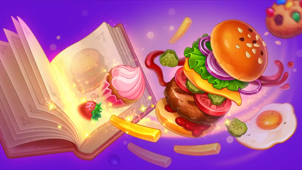 Download Cooking Crush - Cooking Game [MOD, Unlimited coins] + Hack [MOD, Menu] for Android
