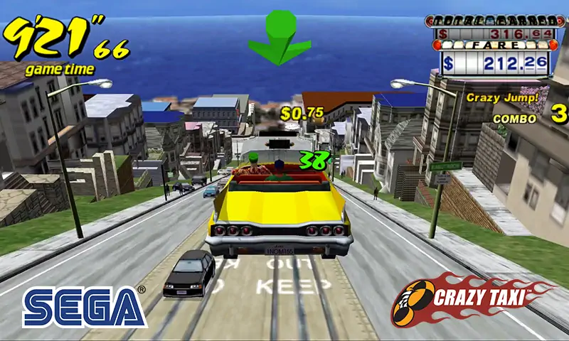 Download Crazy Taxi Classic [MOD, Unlimited money/gems] + Hack [MOD, Menu] for Android