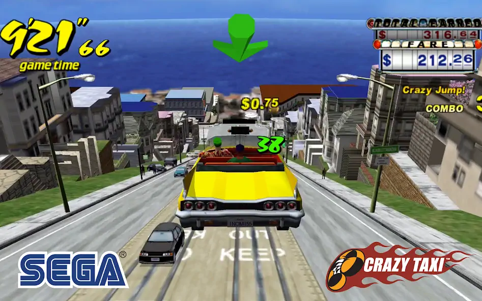 Download Crazy Taxi Classic [MOD, Unlimited money/gems] + Hack [MOD, Menu] for Android