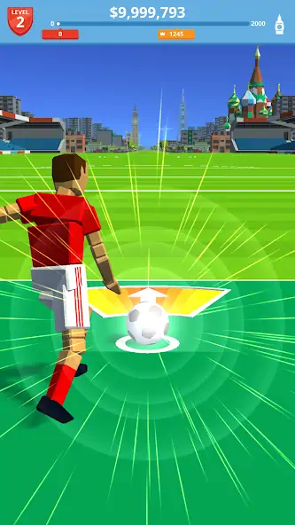 Download Soccer Kick [MOD, Unlimited money/coins] + Hack [MOD, Menu] for Android