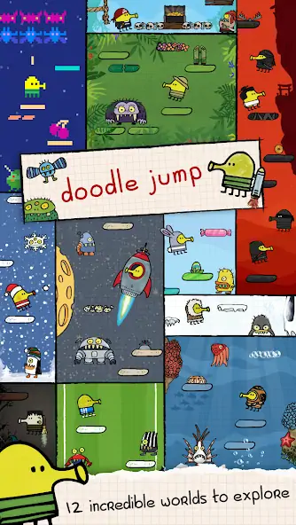 Download Doodle Jump [MOD, Unlimited coins] + Hack [MOD, Menu] for Android