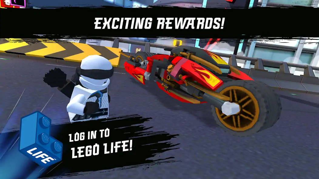 Download LEGO® NINJAGO®: Ride Ninja [MOD, Unlimited coins] + Hack [MOD, Menu] for Android
