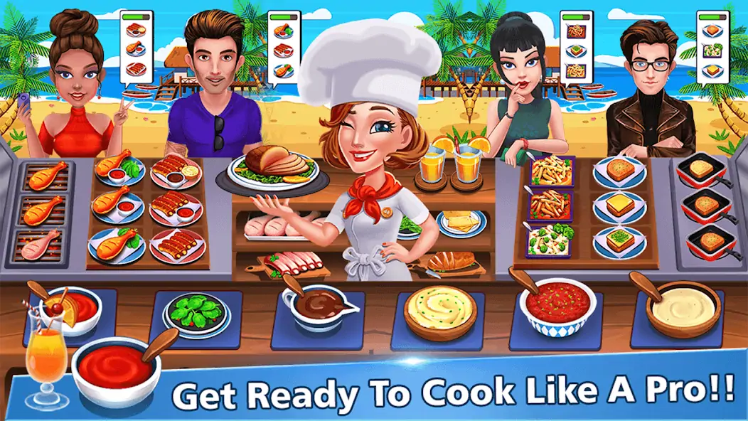 Download Cooking Chef - Food Fever [MOD, Unlimited money] + Hack [MOD, Menu] for Android