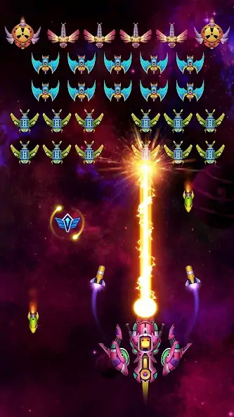 Download Galaxy Shooter - Space Attack [MOD, Unlimited money] + Hack [MOD, Menu] for Android