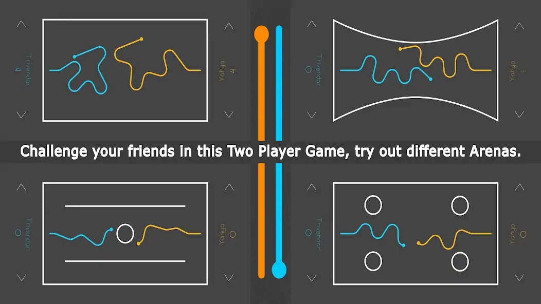 Download Double Line : 2 Player Games [MOD, Unlimited money/coins] + Hack [MOD, Menu] for Android