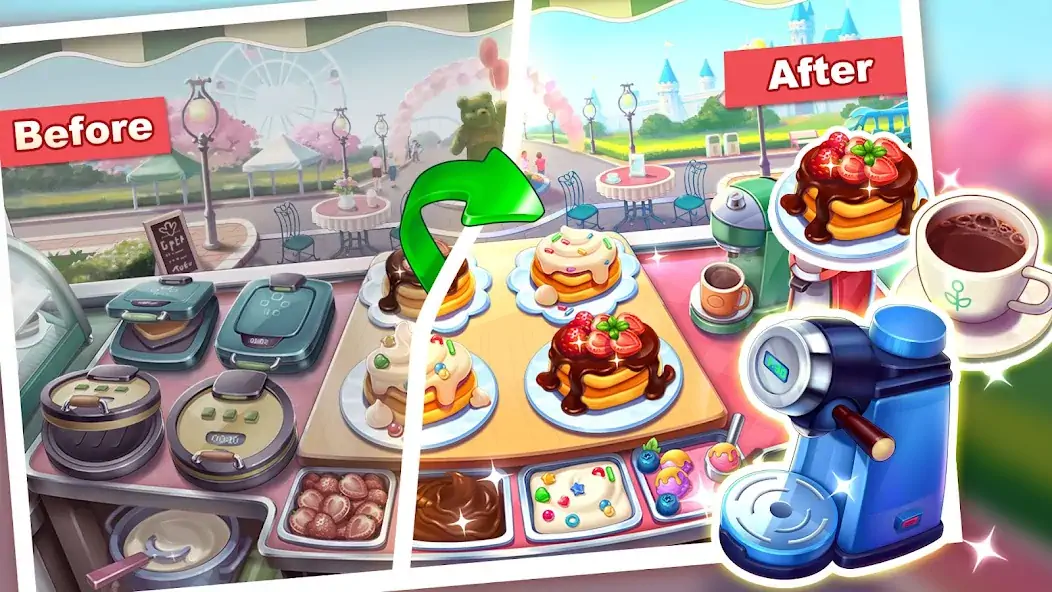 Download Cooking Center-Restaurant Game [MOD, Unlimited money] + Hack [MOD, Menu] for Android