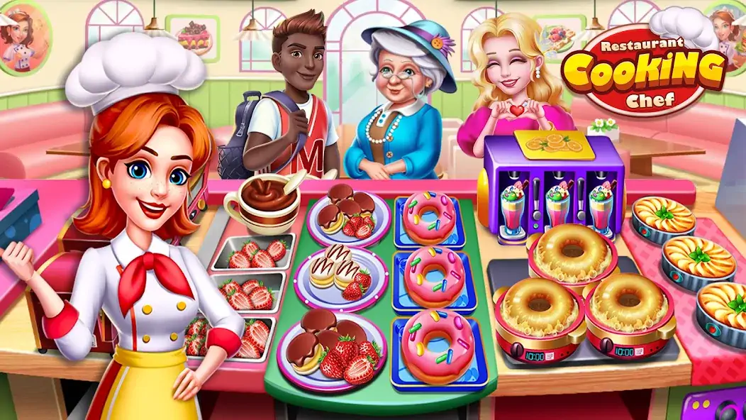 Download Restaurant Cooking Chef [MOD, Unlimited money] + Hack [MOD, Menu] for Android
