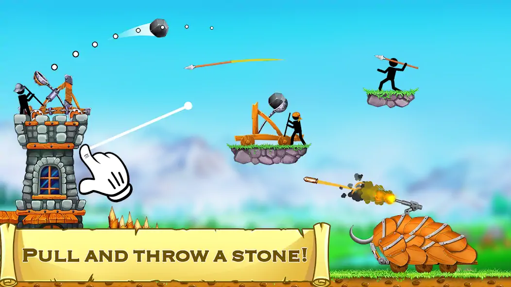 Download The Catapult 2 : bone masters [MOD, Unlimited money/coins] + Hack [MOD, Menu] for Android