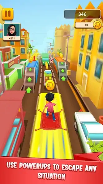Download Subway Runner - India Tour [MOD, Unlimited coins] + Hack [MOD, Menu] for Android