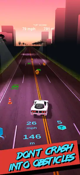 Download Turbo 84 - Retro Arcade Racing [MOD, Unlimited money/gems] + Hack [MOD, Menu] for Android