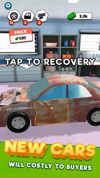 Download Car Junk Resurrection [MOD, Unlimited money] + Hack [MOD, Menu] for Android