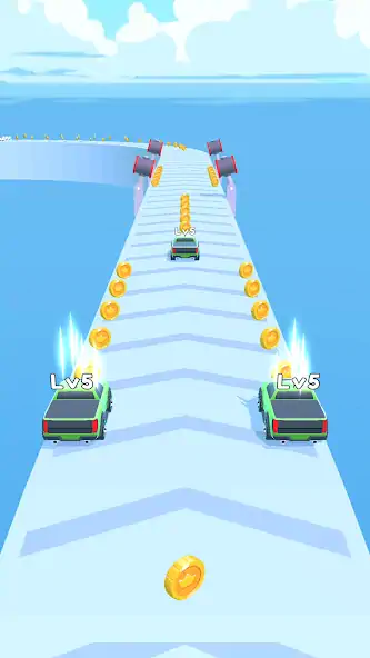 Download Merge Car Run [MOD, Unlimited money] + Hack [MOD, Menu] for Android