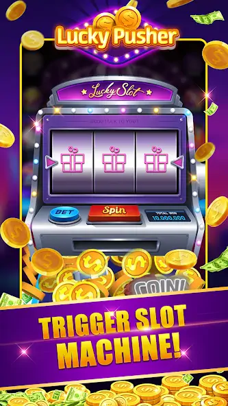 Download Lucky Cash Pusher Coin Games [MOD, Unlimited money/coins] + Hack [MOD, Menu] for Android