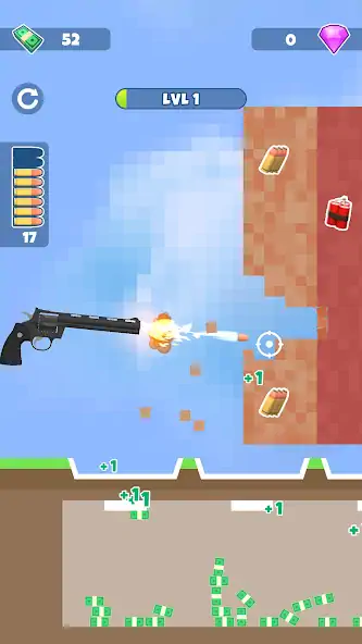 Download Gun Crusher: Smashing games [MOD, Unlimited money/gems] + Hack [MOD, Menu] for Android