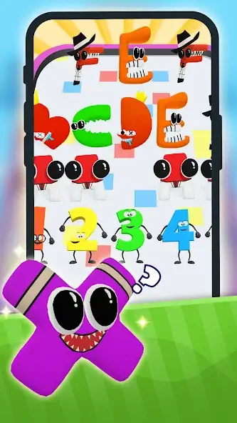 Download Alphabet Monster Fusion Games [MOD, Unlimited coins] + Hack [MOD, Menu] for Android