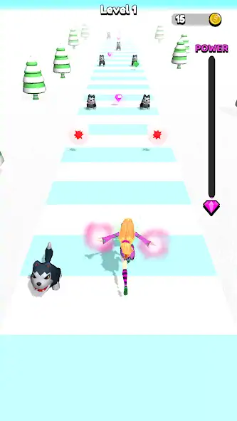 Download Power Girl 3D [MOD, Unlimited money/gems] + Hack [MOD, Menu] for Android