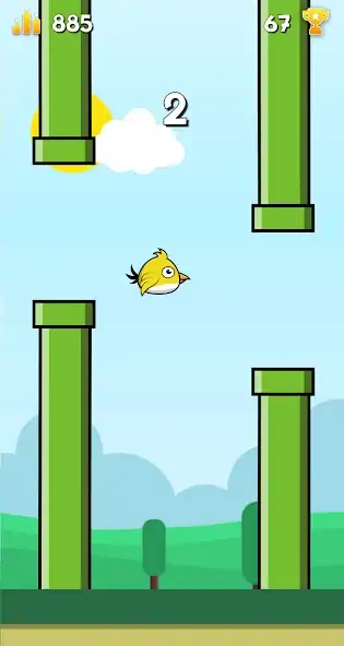Download Flippy Bird - Flying bird [MOD, Unlimited money] + Hack [MOD, Menu] for Android