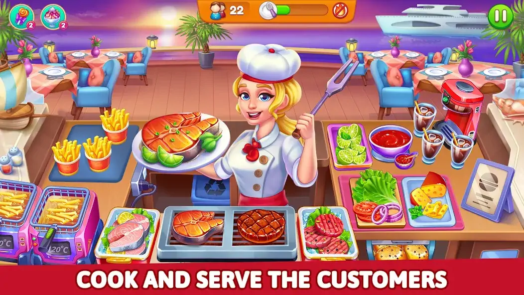 Download Cooking Restaurant Food Games [MOD, Unlimited money/gems] + Hack [MOD, Menu] for Android