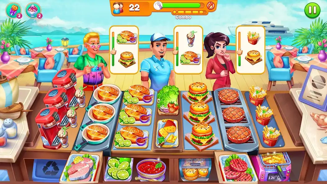 Download Cooking Restaurant Food Games [MOD, Unlimited money/gems] + Hack [MOD, Menu] for Android