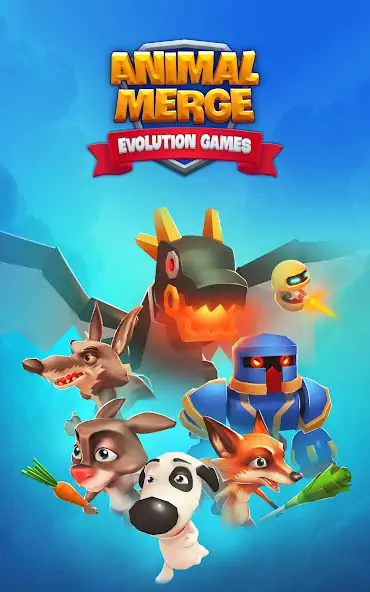 Download Animal Merge - Evolution Games [MOD, Unlimited coins] + Hack [MOD, Menu] for Android