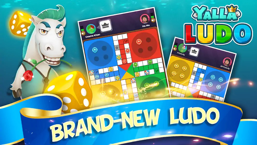 Download Yalla Ludo - Ludo&Domino [MOD, Unlimited money/coins] + Hack [MOD, Menu] for Android
