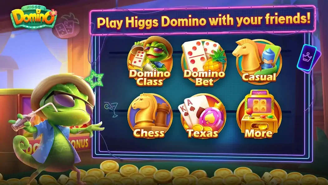 Download Higgs Domino-Game Online [MOD, Unlimited money/coins] + Hack [MOD, Menu] for Android