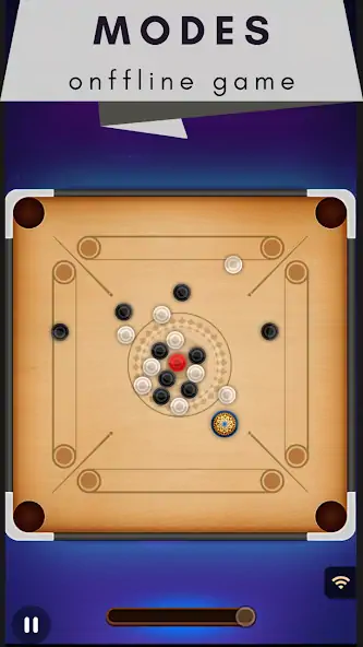 Download Carrom Board Offline [MOD, Unlimited coins] + Hack [MOD, Menu] for Android