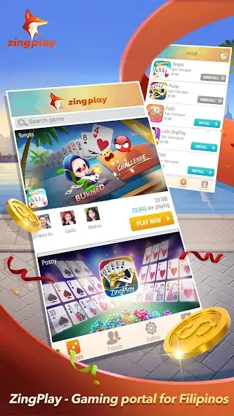 Download ZingPlay Portal - Games Center [MOD, Unlimited money] + Hack [MOD, Menu] for Android