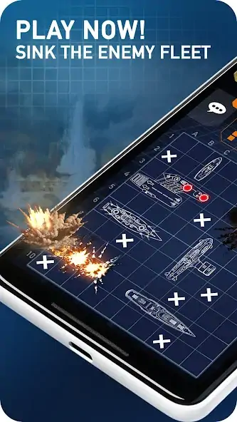 Download Fleet Battle - Sea Battle [MOD, Unlimited money/gems] + Hack [MOD, Menu] for Android