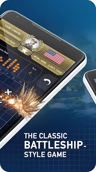 Download Fleet Battle - Sea Battle [MOD, Unlimited money/gems] + Hack [MOD, Menu] for Android