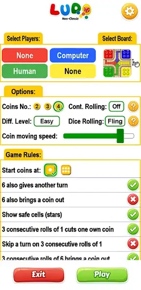 Download Ludo Neo-Classic: King of Dice [MOD, Unlimited coins] + Hack [MOD, Menu] for Android