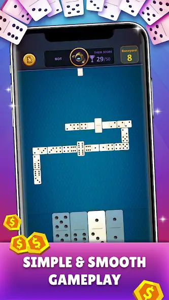 Download Dominoes - Offline Domino Game [MOD, Unlimited money] + Hack [MOD, Menu] for Android