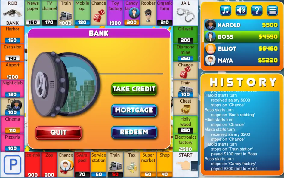 Download CrazyPoly - Business Dice Game [MOD, Unlimited money] + Hack [MOD, Menu] for Android