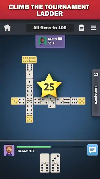 Download Dominoes online - play Domino! [MOD, Unlimited coins] + Hack [MOD, Menu] for Android