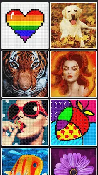 Download Cross Stitch: Color by Number [MOD, Unlimited money/coins] + Hack [MOD, Menu] for Android