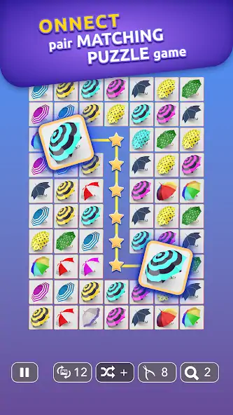 Download Onnect - Pair Matching Puzzle [MOD, Unlimited coins] + Hack [MOD, Menu] for Android