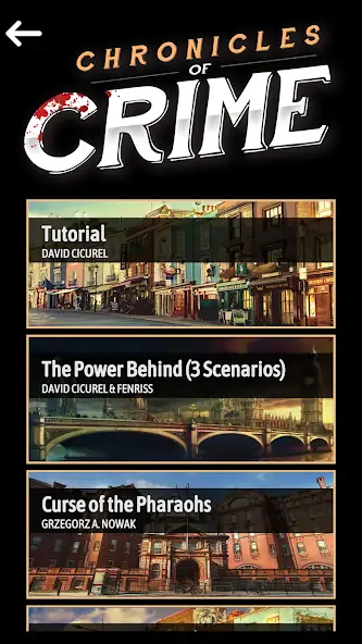 Download Chronicles of Crime [MOD, Unlimited money/gems] + Hack [MOD, Menu] for Android
