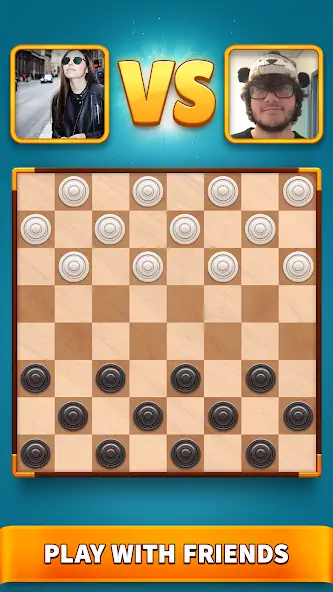 Download Checkers Clash: Online Game [MOD, Unlimited coins] + Hack [MOD, Menu] for Android