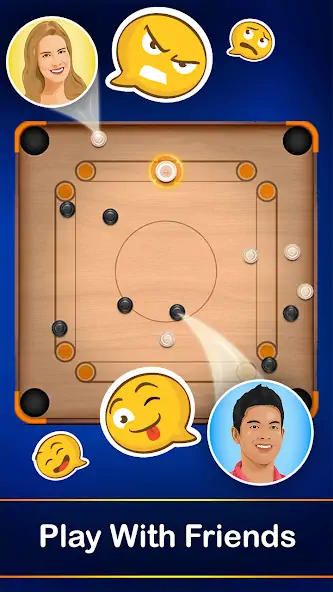 Download Carrom Board Game [MOD, Unlimited money/gems] + Hack [MOD, Menu] for Android