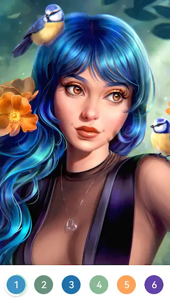 Download Girls Paint by Number Coloring [MOD, Unlimited money] + Hack [MOD, Menu] for Android