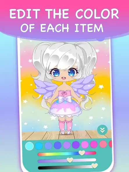 Download Chibi Dress Up Games for Girls [MOD, Unlimited money/coins] + Hack [MOD, Menu] for Android