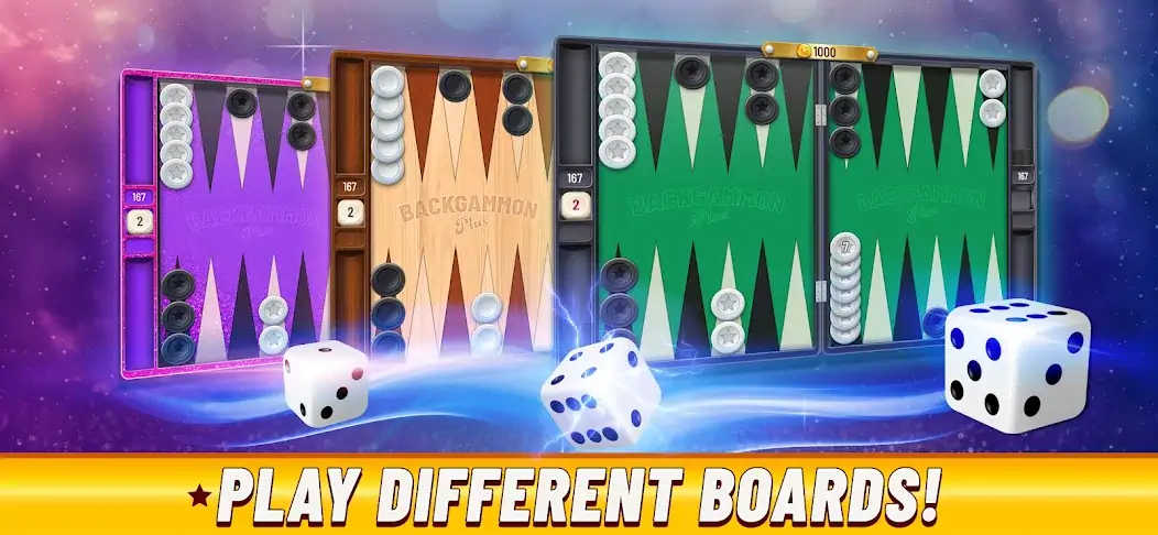 Download Backgammon Plus - Board Game [MOD, Unlimited money] + Hack [MOD, Menu] for Android