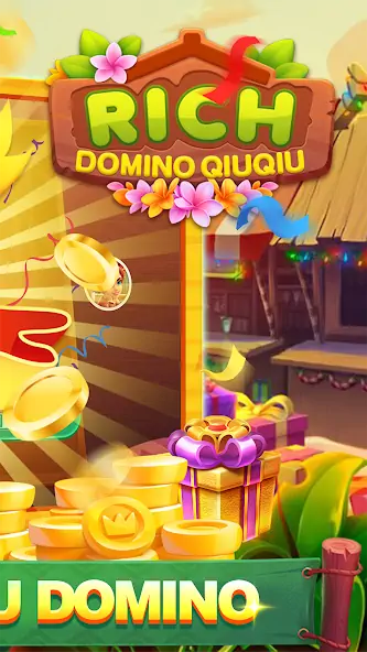 Download Rich Domino QIUQIU [MOD, Unlimited money/coins] + Hack [MOD, Menu] for Android