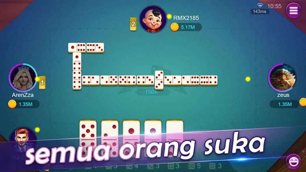 Download Domino King-Player Island [MOD, Unlimited coins] + Hack [MOD, Menu] for Android