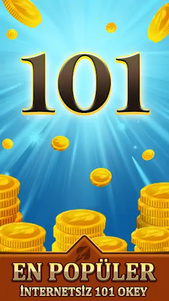 Download 101 Okey İnternetsiz HD Yüzbir [MOD, Unlimited money/coins] + Hack [MOD, Menu] for Android