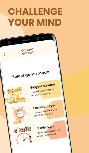 Download 2048 - Solve and earn money! [MOD, Unlimited money] + Hack [MOD, Menu] for Android