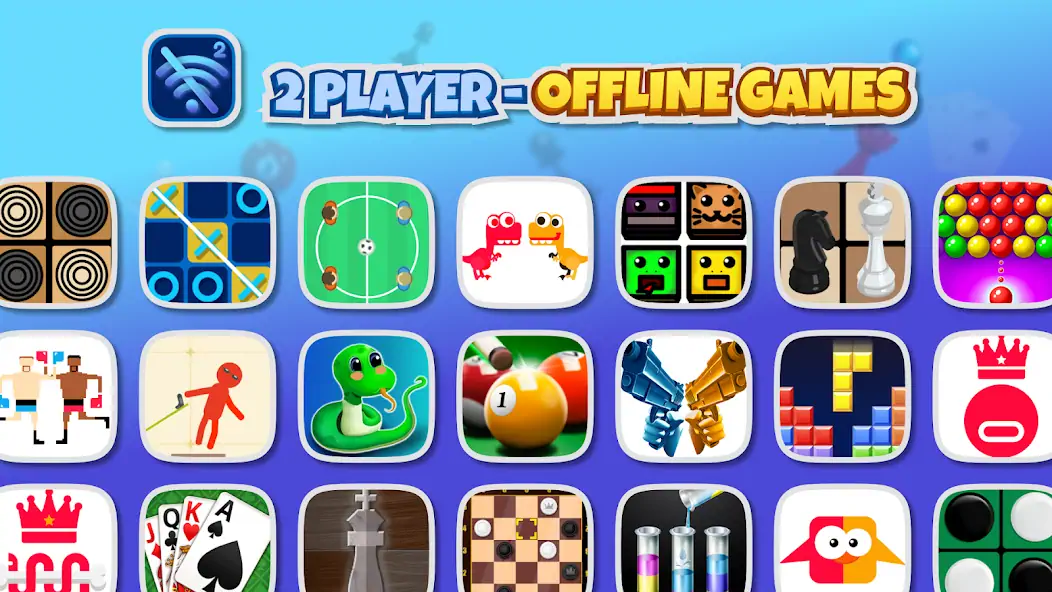 Download 2 Player Offline Games - Two [MOD, Unlimited money/coins] + Hack [MOD, Menu] for Android